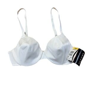 VTG Natori Bra Underwire Women's 34C 78362 White Pearl Made in USA New NOS